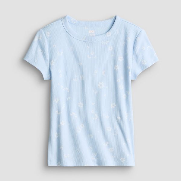 Футболка с коротким рукавом и круглым вырезом для девочек 6-20 лет, размеры regular и plus So, Blue Bursts
Футболка с коротким рукавом и круглым вырезом для девочек 6-20 лет, размеры regular и plus So, Blue Bursts