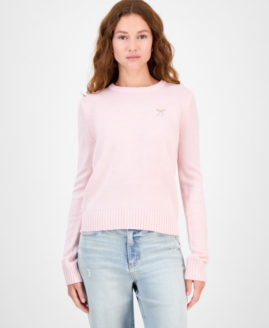 Детский свитер с вышитым оригинальным круглым вырезом Just Polly, Ballet Slipper/Bow
Детский свитер с вышитым оригинальным круглым вырезом Just Polly, Ballet Slipper/Bow