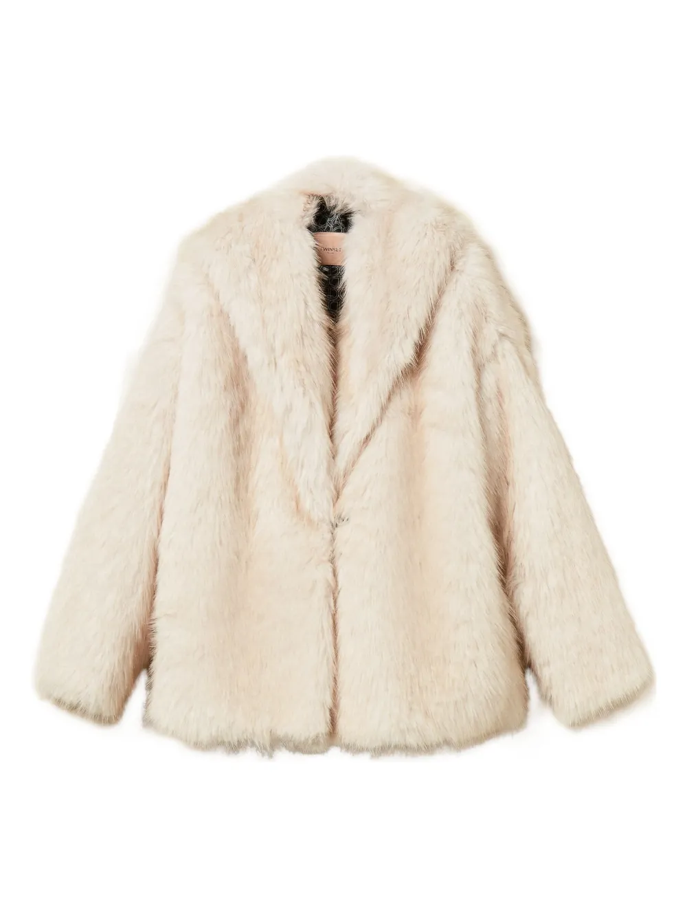 Шуба из искусственного меха с капюшоном TWINSET, нейтральный
Шуба из искусственного меха с капюшоном TWINSET, нейтральный