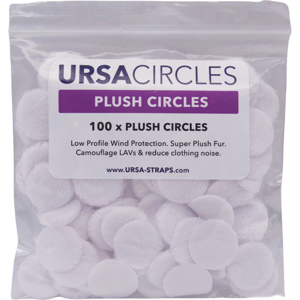 Remote Audio URSA Plush Circles (100-Pack, White) URS PC100WHT
Remote Audio URSA Plush Circles (100-Pack, White) URS PC100WHT