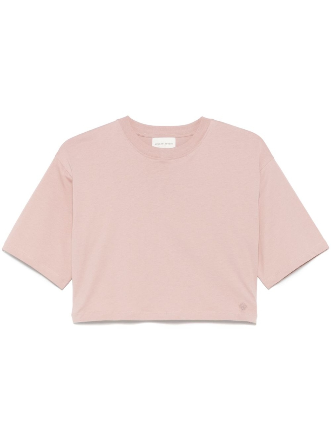 Loulou Studio укороченная футболка Gupo, розовый
Loulou Studio укороченная футболка Gupo, розовый