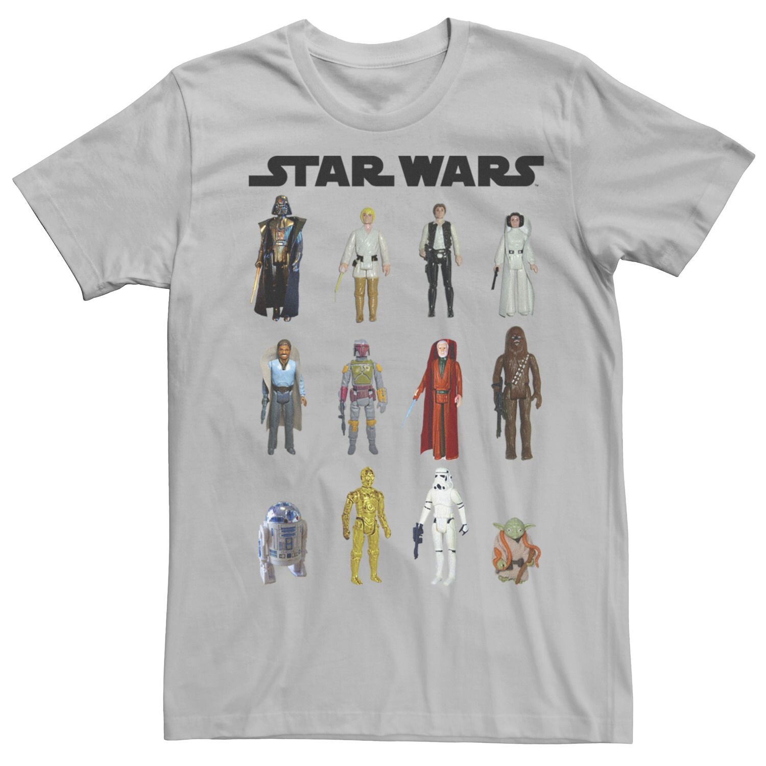 Мужская футболка с фигуркой главного героя Star Wars
Мужская футболка с фигуркой главного героя Star Wars