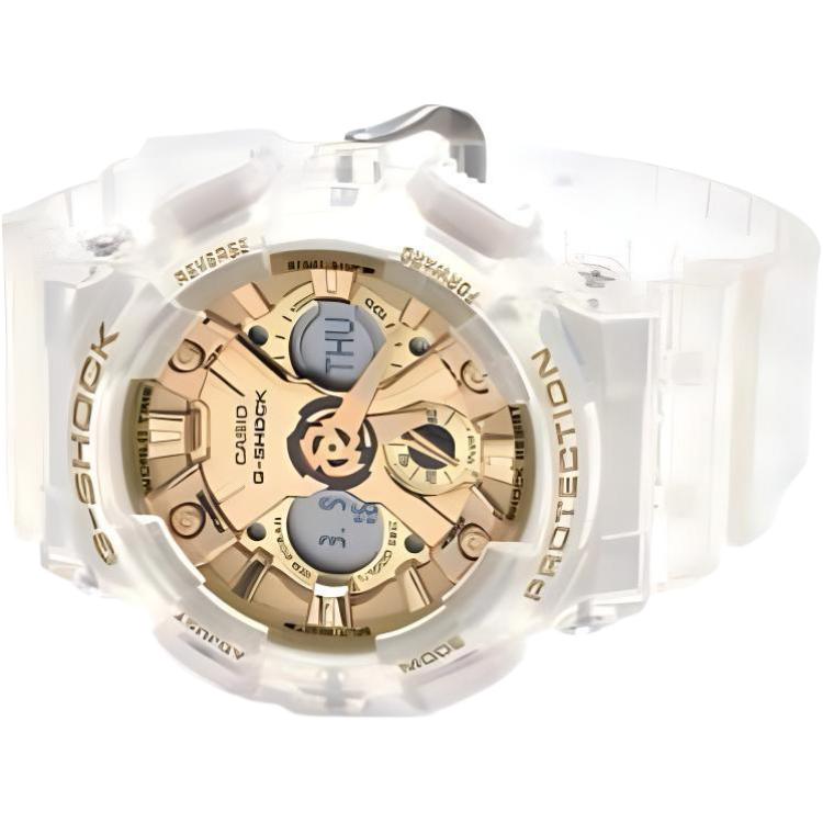 Casio Мужские часы GMAS120SG7A серии Dual Display с жидкокристаллическим и аналоговым дисплеем золотые
Casio Мужские часы GMAS120SG7A серии Dual Display с жидкокристаллическим и аналоговым дисплеем золотые