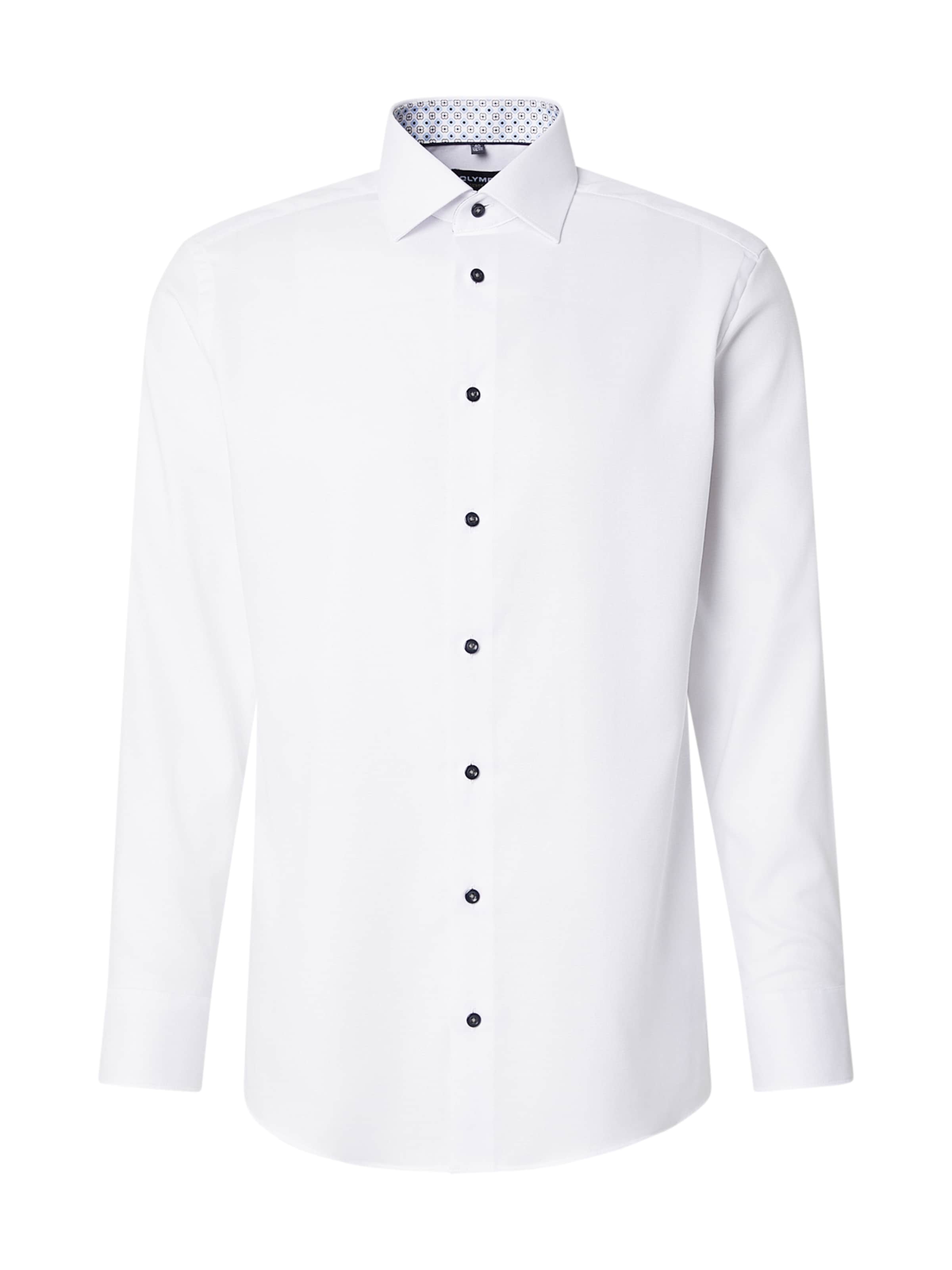 OLYMP Белая деловая рубашка 'Luxor' Regular fit
OLYMP Белая деловая рубашка 'Luxor' Regular fit