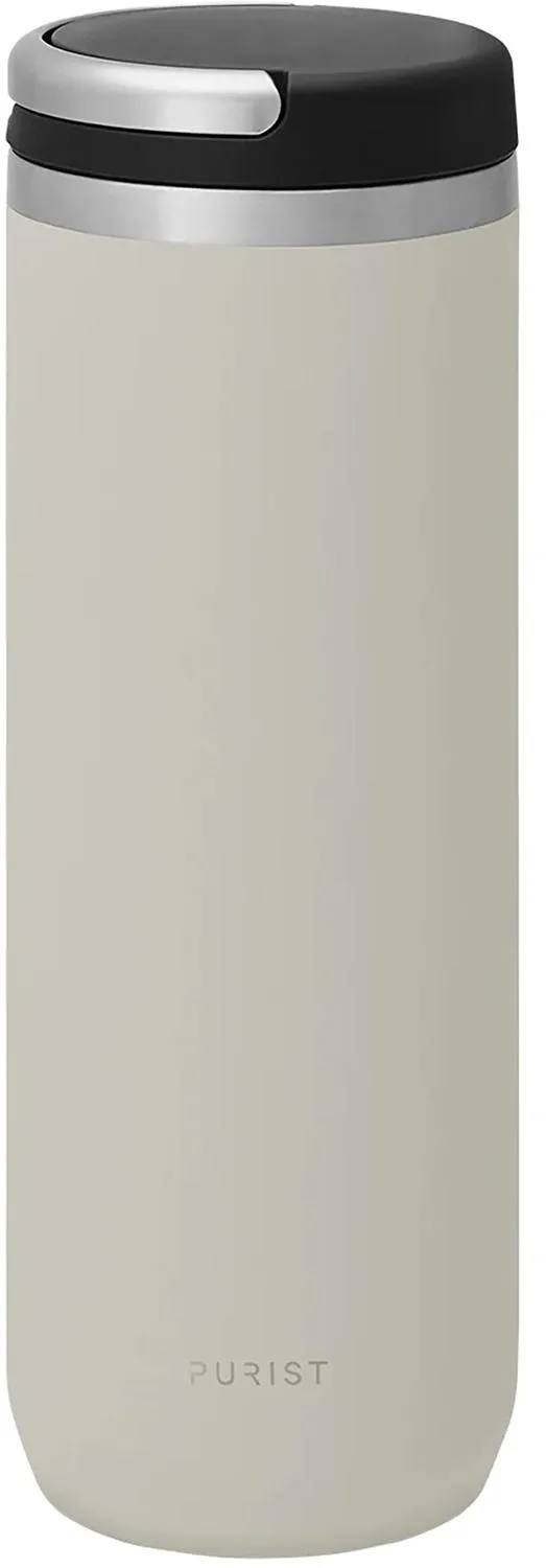 Бутылка для воды с вакуумной крышкой Purist, Bone
Бутылка для воды с вакуумной крышкой Purist, Bone