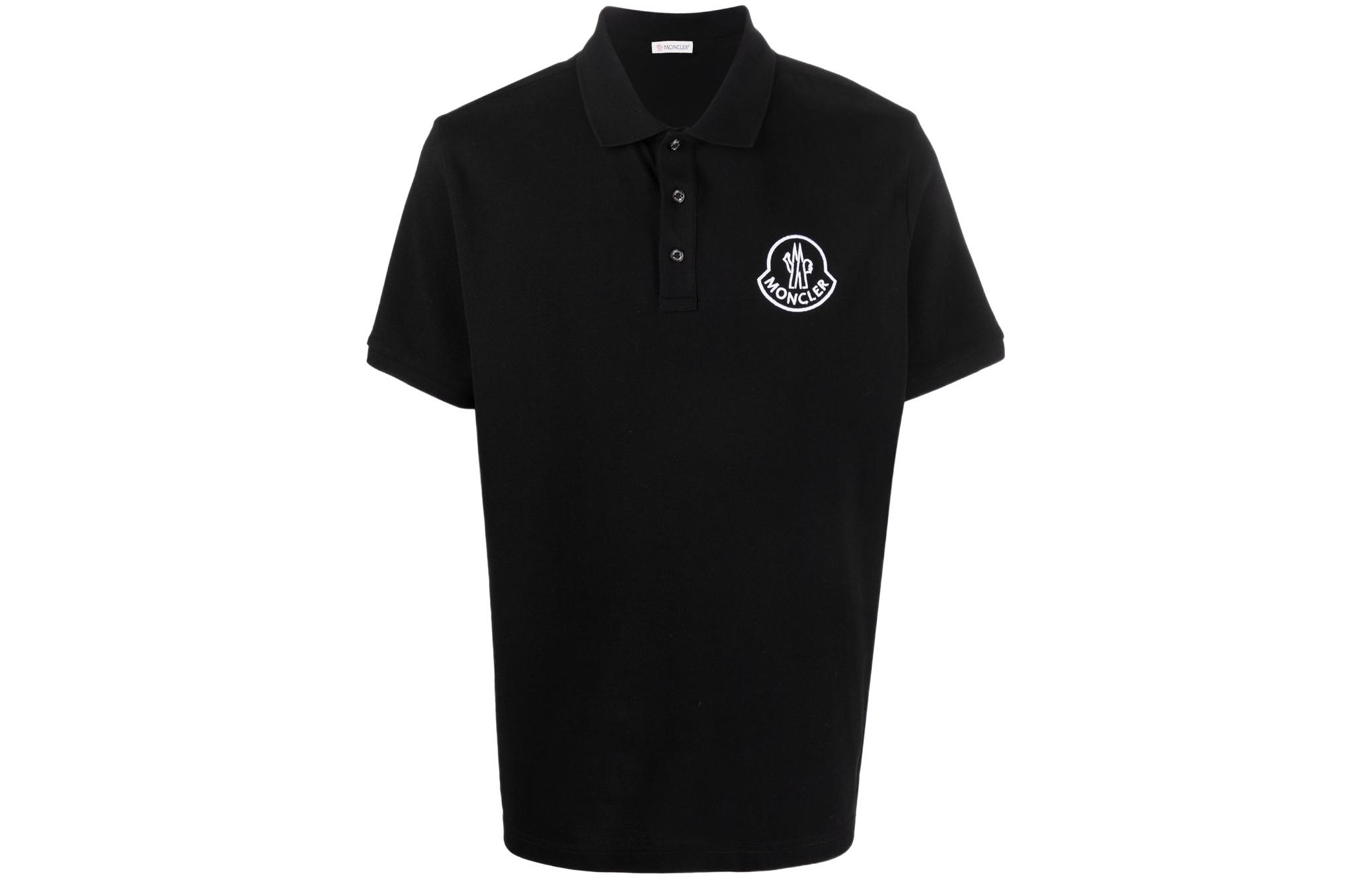 SS22 Футболка поло мужская черная Moncler
SS22 Футболка поло мужская черная Moncler