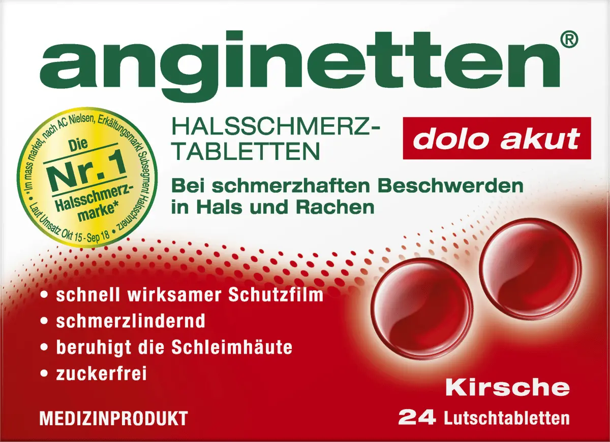 Таблетки Dolo для острого горла вишня без сахара 24 шт. Anginetten
Таблетки Dolo для острого горла вишня без сахара 24 шт. Anginetten