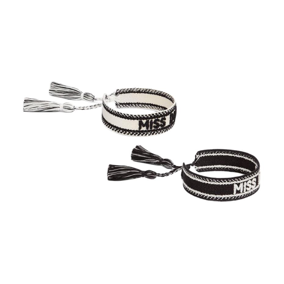 DIOR Браслеты Unisex Black White
DIOR Браслеты Unisex Black White