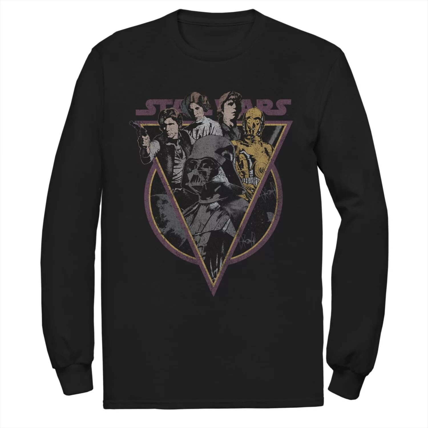 Мужская футболка с рисунком в стиле ретро «Звездных войн» Licensed Character
Мужская футболка с рисунком в стиле ретро «Звездных войн» Licensed Character