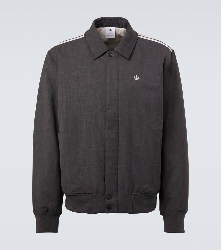 Wales Bonner блузон из шерстяной смеси Adidas, Dark Grey Heather
Wales Bonner блузон из шерстяной смеси Adidas, Dark Grey Heather