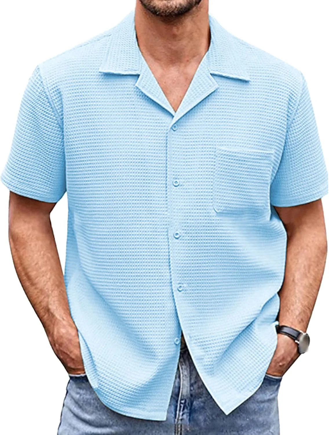 Летняя рубашка с коротким рукавом для мужчин Casual Maiyifu-GJ
Летняя рубашка с коротким рукавом для мужчин Casual Maiyifu-GJ