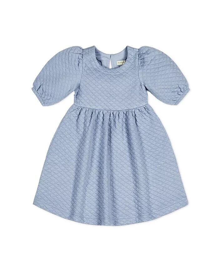 Стеганое платье с пышными рукавами для маленьких девочек Hope & Henry, синий
Стеганое платье с пышными рукавами для маленьких девочек Hope & Henry, синий