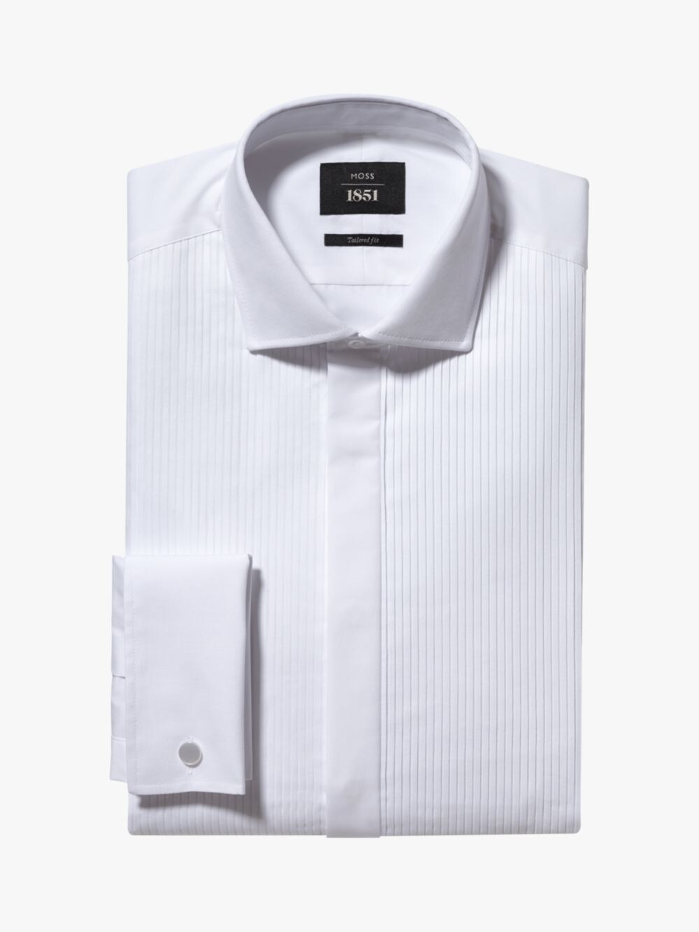 Классическая рубашка со складками приталенного кроя Moss 1851, белая
Классическая рубашка со складками приталенного кроя Moss 1851, белая