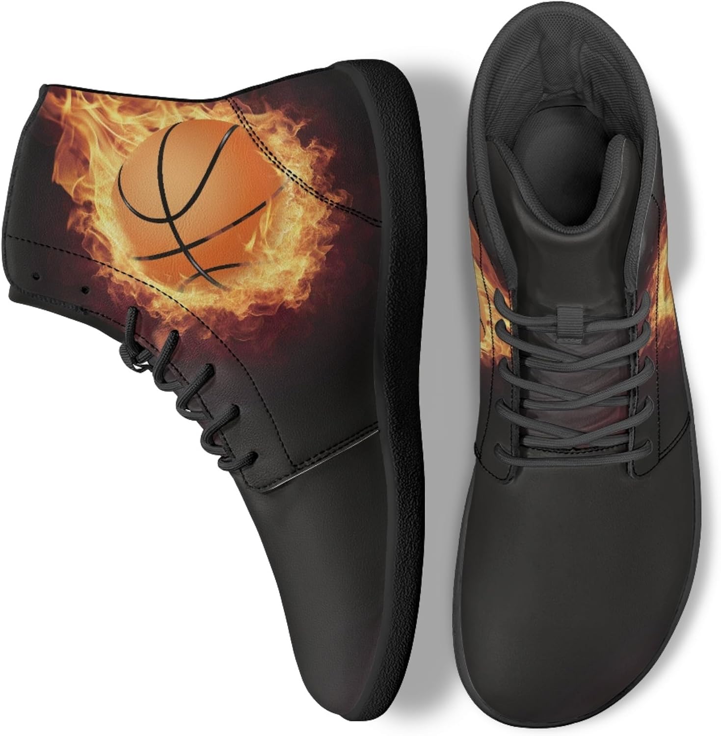 Кроссовки Novelty Print на высокой подошве для мужчин и женщин, повседневные обувь на шнуровке, босоножки Arleeorkee, Fire Basketball
Кроссовки Novelty Print на высокой подошве для мужчин и женщин, повседневные обувь на шнуровке, босоножки Arleeorkee, Fire Basketball