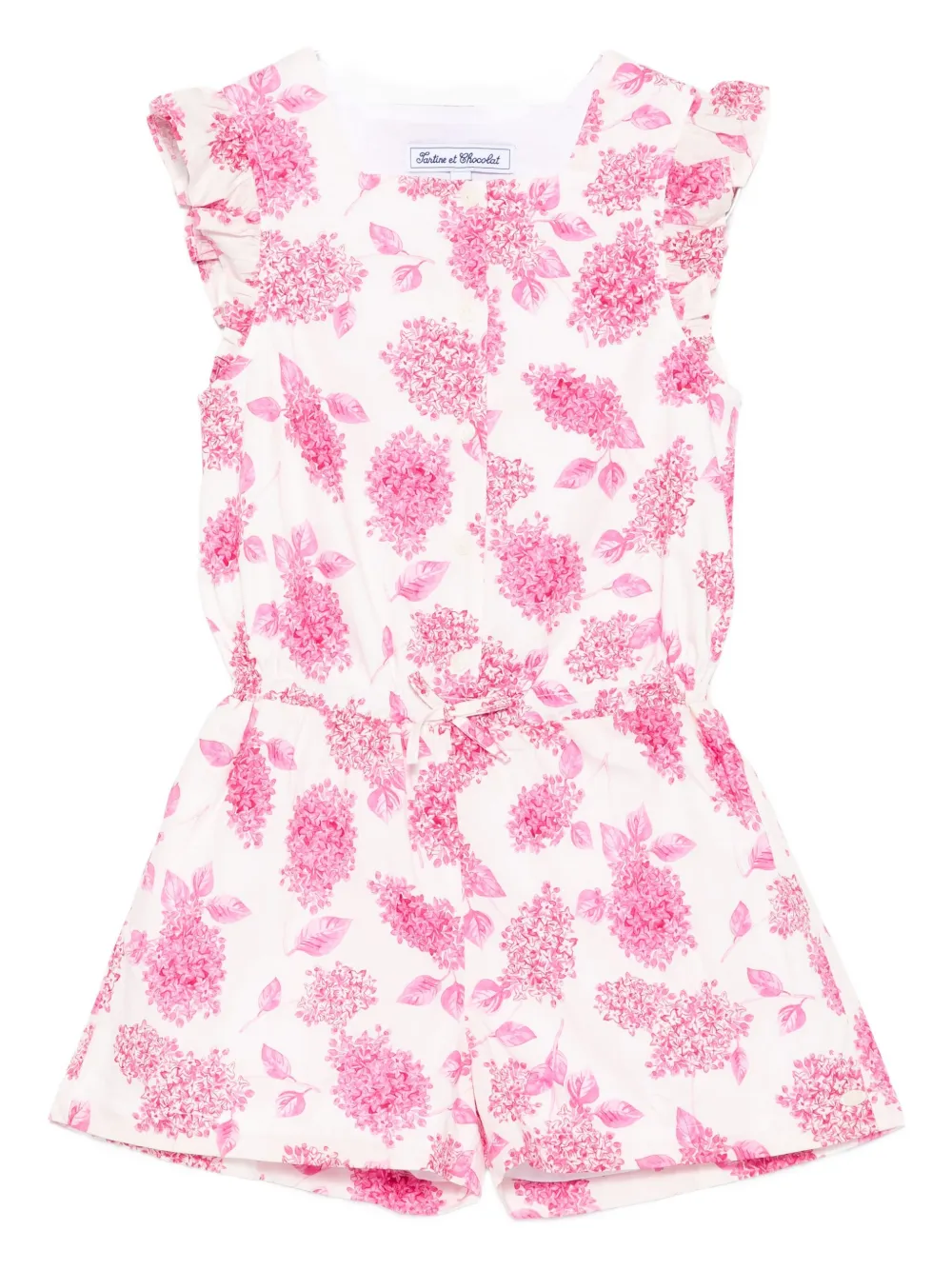 Комбинезон с цветочным принтом и оборками Tartine Et Chocolat, розовый
Комбинезон с цветочным принтом и оборками Tartine Et Chocolat, розовый