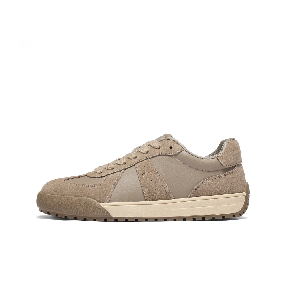 BELLE Серые мужские скейтерские кроссовки с противоскользящей подошвой на платформе, цвет Gray 
BELLE Серые мужские скейтерские кроссовки с противоскользящей подошвой на платформе, цвет Gray