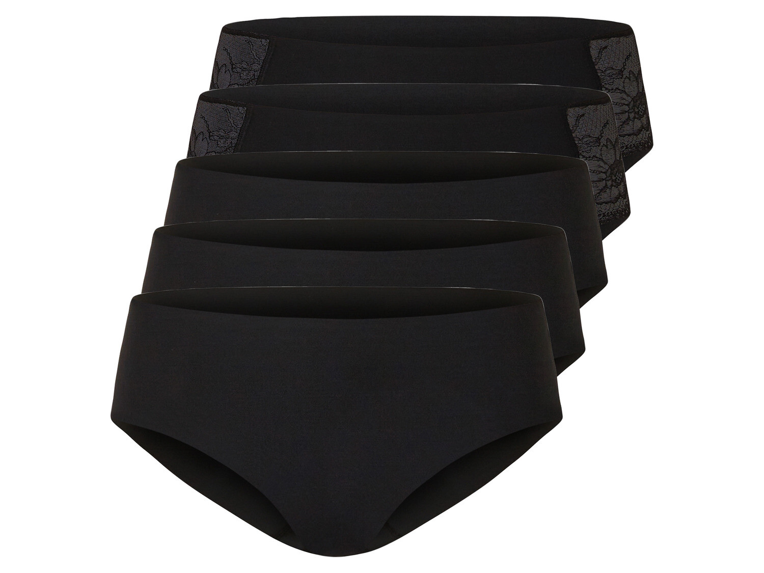 Женские хипстеры esmara с лазерной резкой, 5 штук, особенно удобные, черный
Женские хипстеры esmara с лазерной резкой, 5 штук, особенно удобные, черный