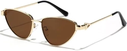 Металлические солнцезащитные очки для мужчин и женщин, модные солнцезащитные очки для женщин, стильные солнцезащитные очки в маленькой оправе MTZJH, Gold Tea
Металлические солнцезащитные очки для мужчин и женщин, модные солнцезащитные очки для женщин, стильные солнцезащитные очки в маленькой оправе MTZJH, Gold Tea