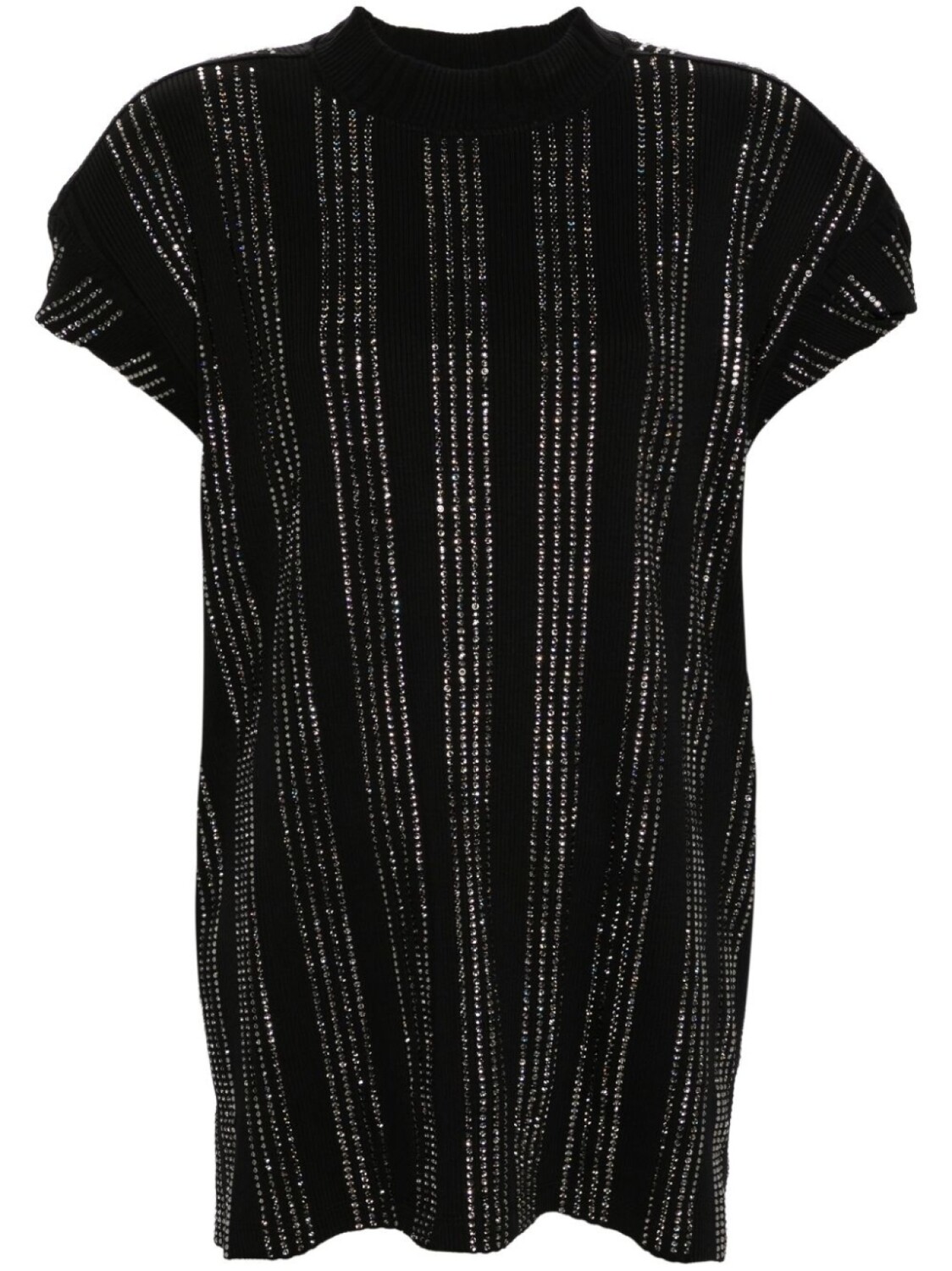 The Attico футболка Laurie, украшенная кристаллами, черный
The Attico футболка Laurie, украшенная кристаллами, черный