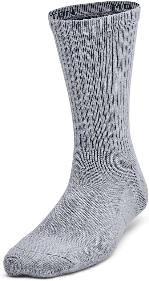 Детские тренировочные хлопковые носки Under Armour Youth (3 пары), (035) Steel/White/Black
Детские тренировочные хлопковые носки Under Armour Youth (3 пары), (035) Steel/White/Black