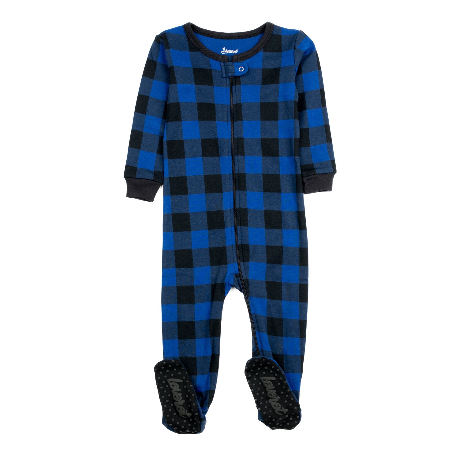 Рождественская детская хлопковая пижама в клетку Leveret, цвет Plaid Black & Navy
Рождественская детская хлопковая пижама в клетку Leveret, цвет Plaid Black & Navy