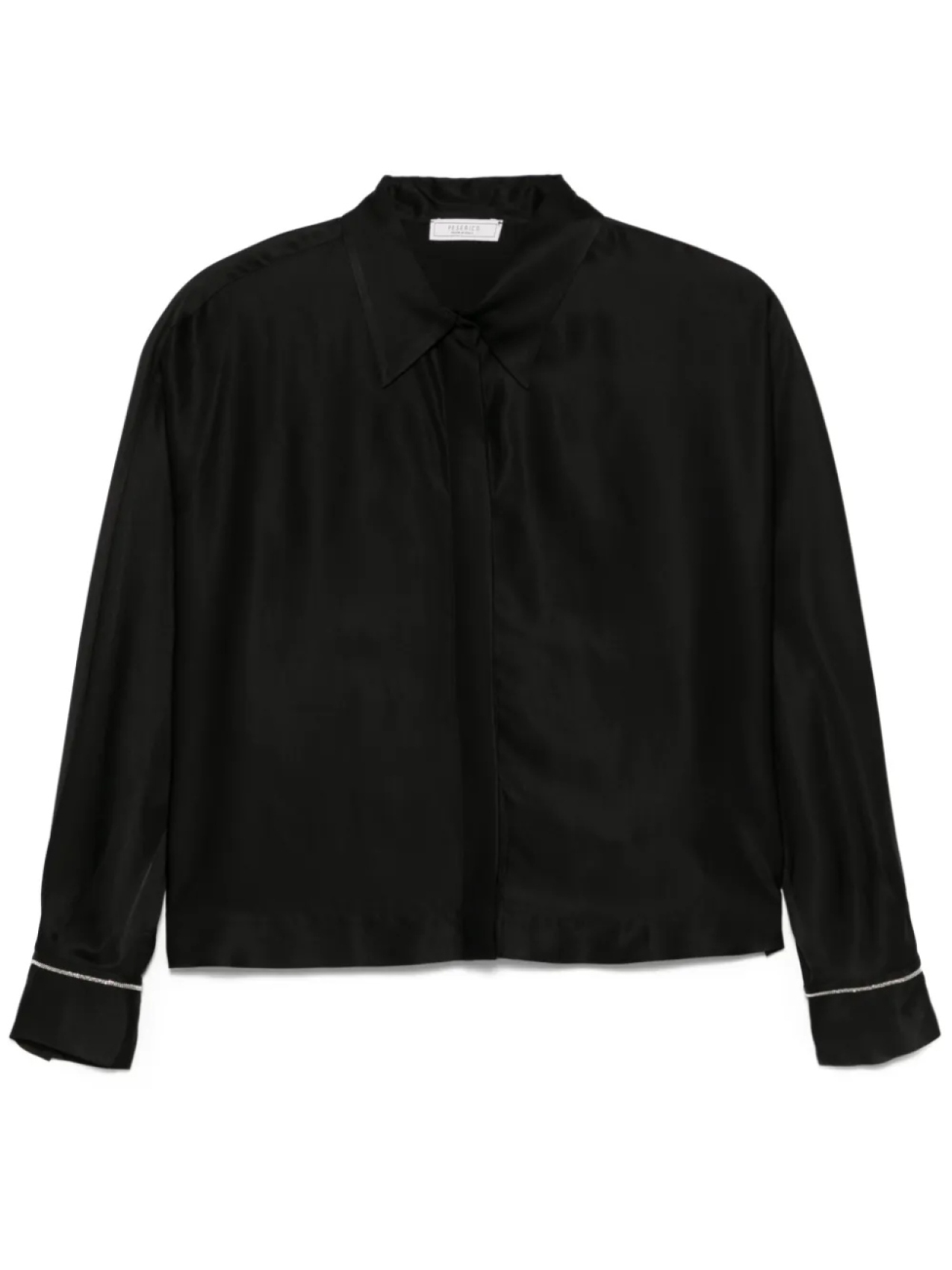 Атласная рубашка Peserico, черный
Атласная рубашка Peserico, черный