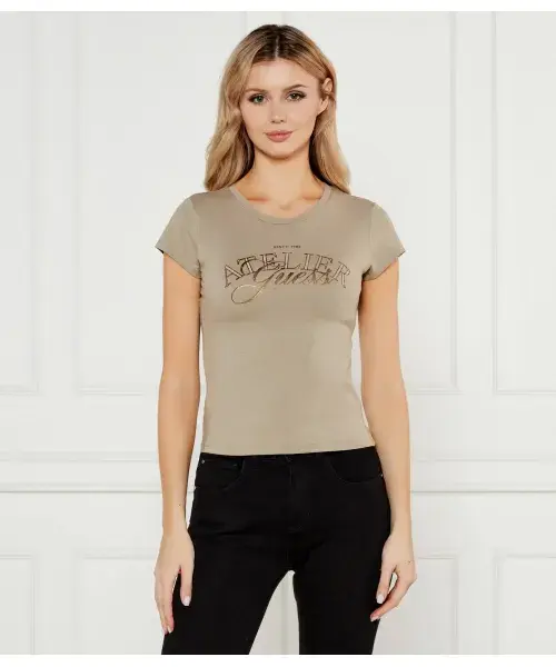 Футболка ателье r5 Slim fit Guess Jeans, бежевый
Футболка ателье r5 Slim fit Guess Jeans, бежевый