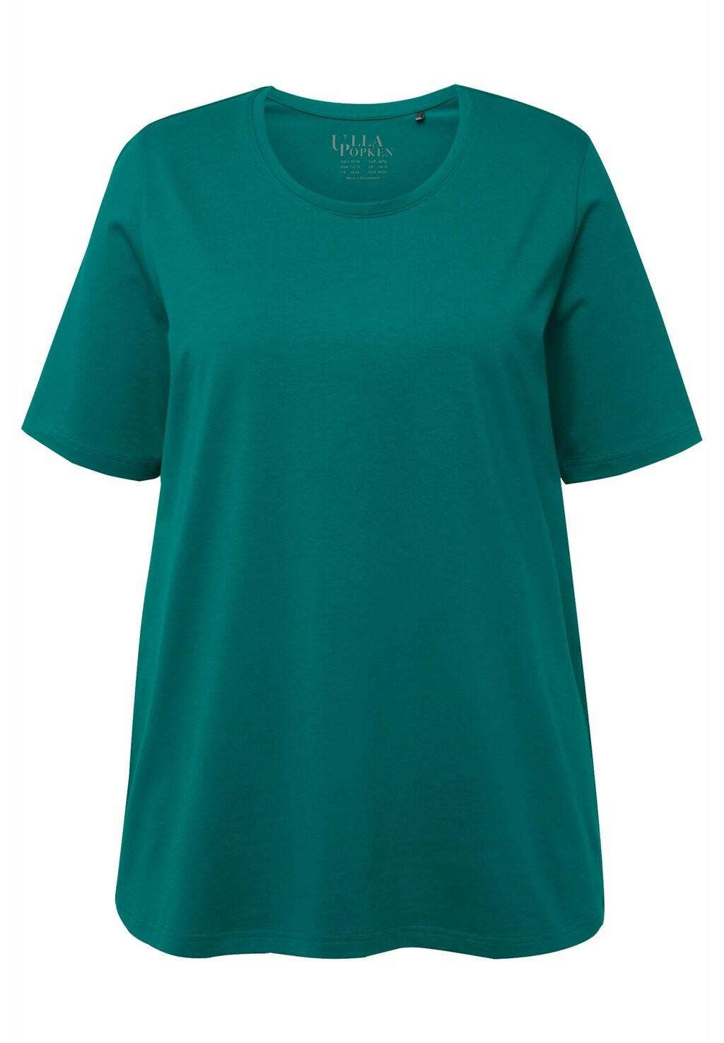 Базовая футболка RUNDHALSAUSSCHNITT HALBARM Ulla Popken, цвет Evergreen
Базовая футболка RUNDHALSAUSSCHNITT HALBARM Ulla Popken, цвет Evergreen