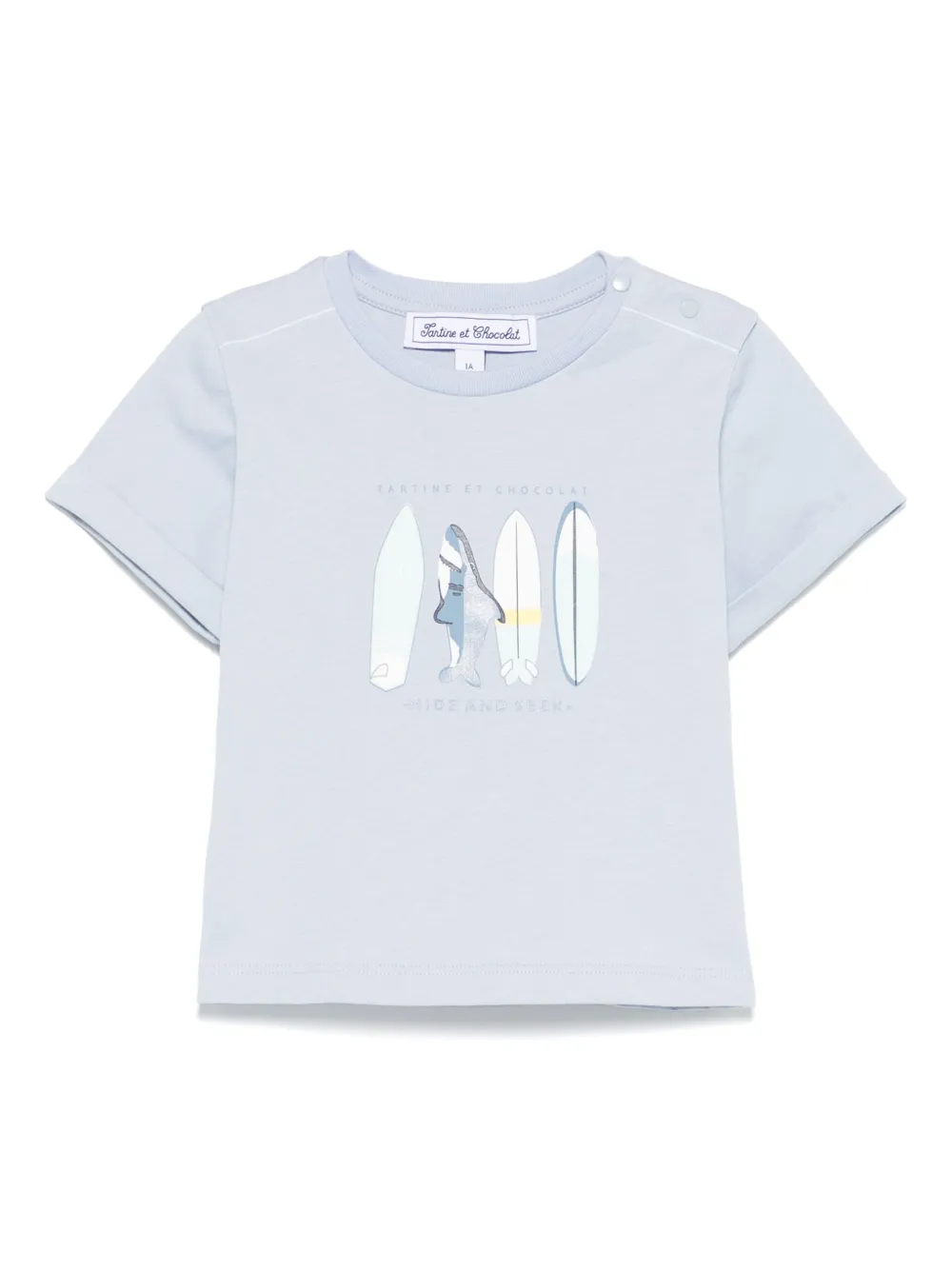 Футболка с принтом Tartine Et Chocolat, синий
Футболка с принтом Tartine Et Chocolat, синий