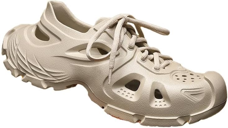 Мужские пляжные сандалии, с шнуровкой и декоративным дизайном, толстая подошва из EVA, легкие спортивные сандалии, садовые сабо, обувь для работы в саду, нескользящие и прочные Odipon, бежевый
Мужские пляжные сандалии, с шнуровкой и декоративным дизайном, толстая подошва из EVA, легкие спортивные сандалии, садовые сабо, обувь для работы в саду, нескользящие и прочные Odipon, бежевый