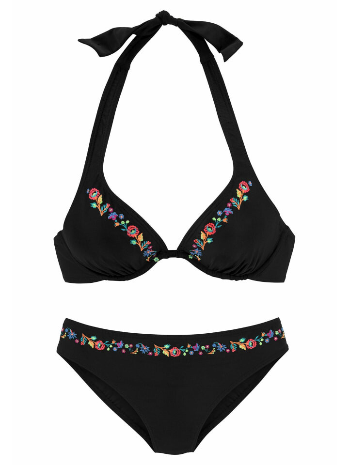 Комплект бикини Buffalo, цвет schwarz/bestickt 
Комплект бикини Buffalo, цвет schwarz/bestickt