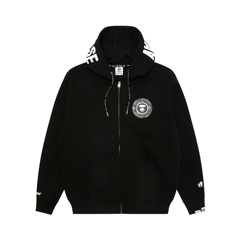 Худи с логотипом Aape, черный
Худи с логотипом Aape, черный