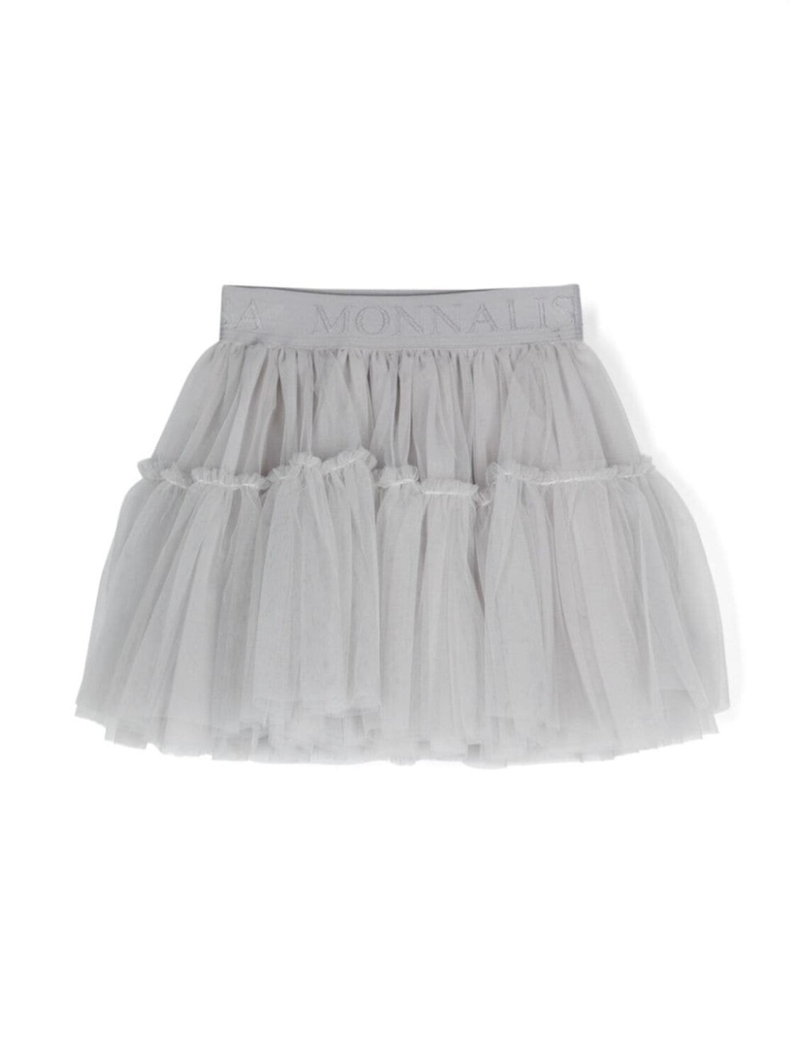 Monnalisa пышная юбка из тюля с жаккардовым логотипом, серый
Monnalisa пышная юбка из тюля с жаккардовым логотипом, серый