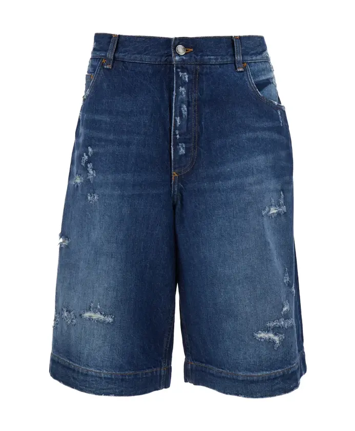 Джинсовые шорты Dolce & Gabbana, синий
Джинсовые шорты Dolce & Gabbana, синий