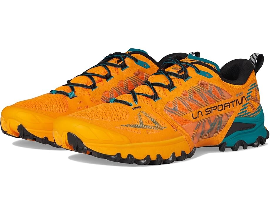 Кроссовки La Sportiva Bushido III, цвет Papaya/Everglade 
Кроссовки La Sportiva Bushido III, цвет Papaya/Everglade