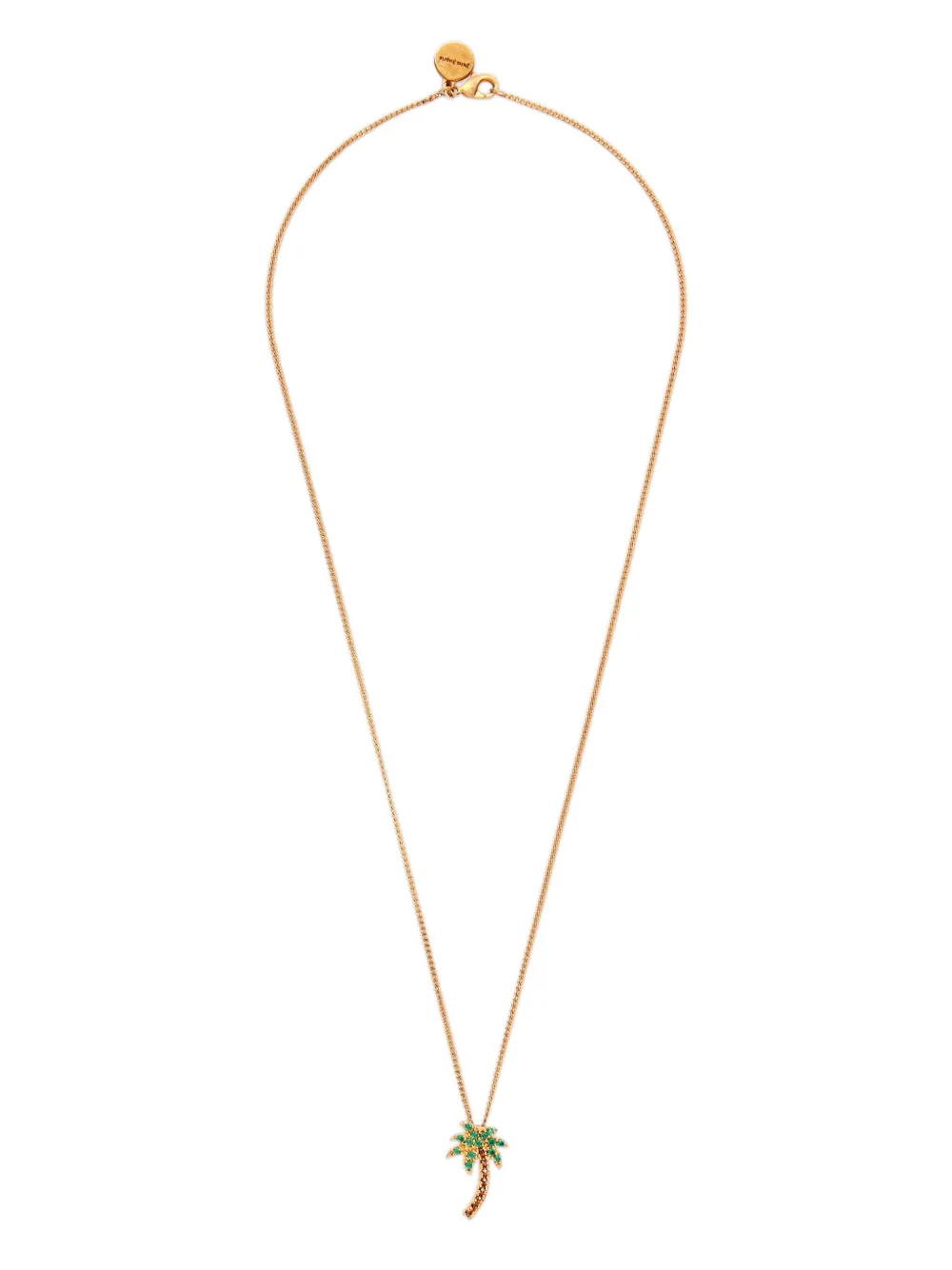 Колье с подвеской Palm Tree PALM ANGELS, зеленый
Колье с подвеской Palm Tree PALM ANGELS, зеленый