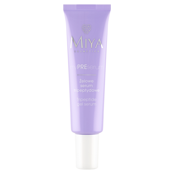 Трипептидный гель-сыворотка от первых признаков старения для лица, 30 мл Miya Cosmetics Mypreserum
Трипептидный гель-сыворотка от первых признаков старения для лица, 30 мл Miya Cosmetics Mypreserum