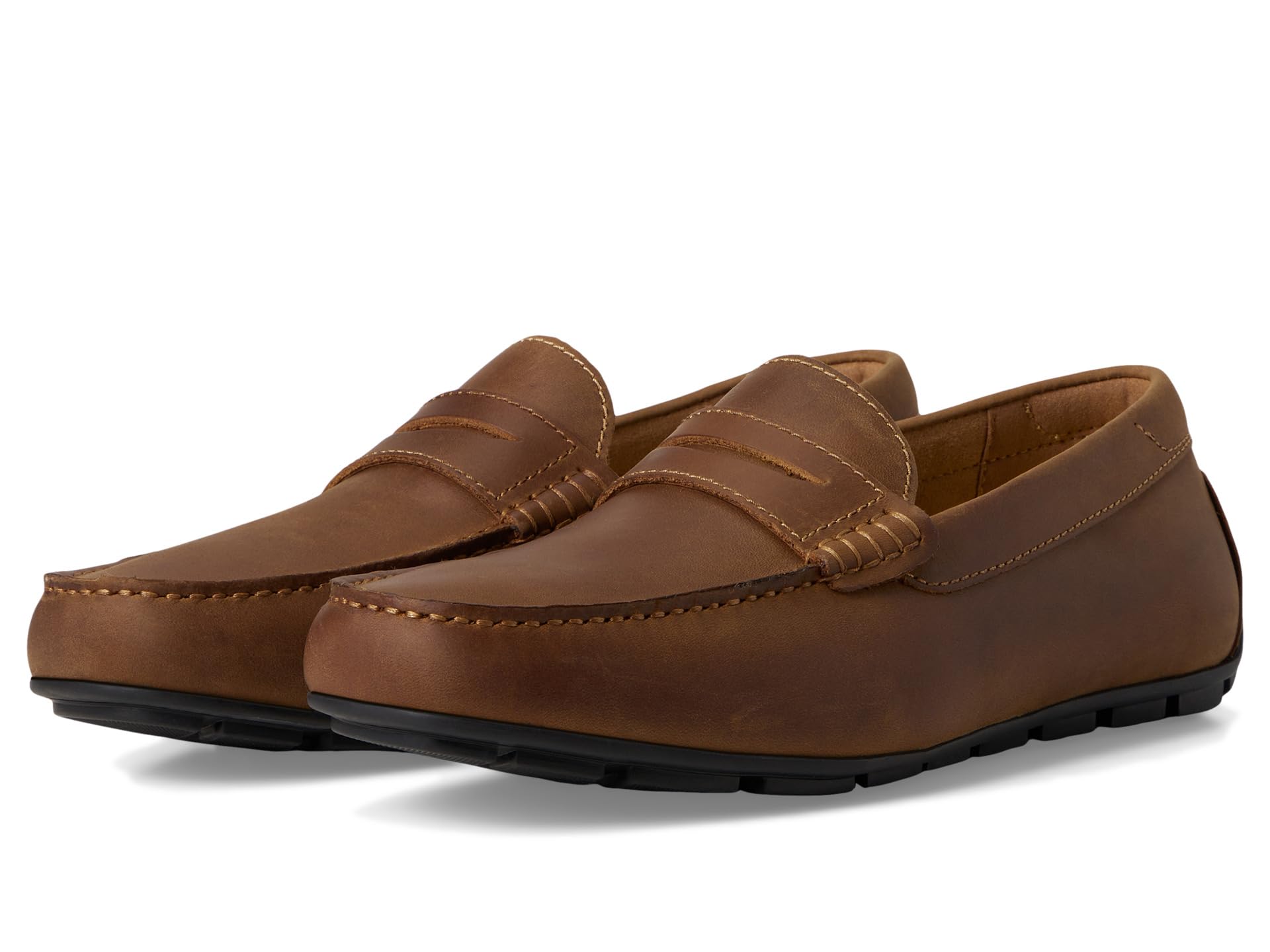 Лоферы Florsheim Motor Smooth Moc Toe Penny Driver, цвет Brown Crazy Horse 
Лоферы Florsheim Motor Smooth Moc Toe Penny Driver, цвет Brown Crazy Horse