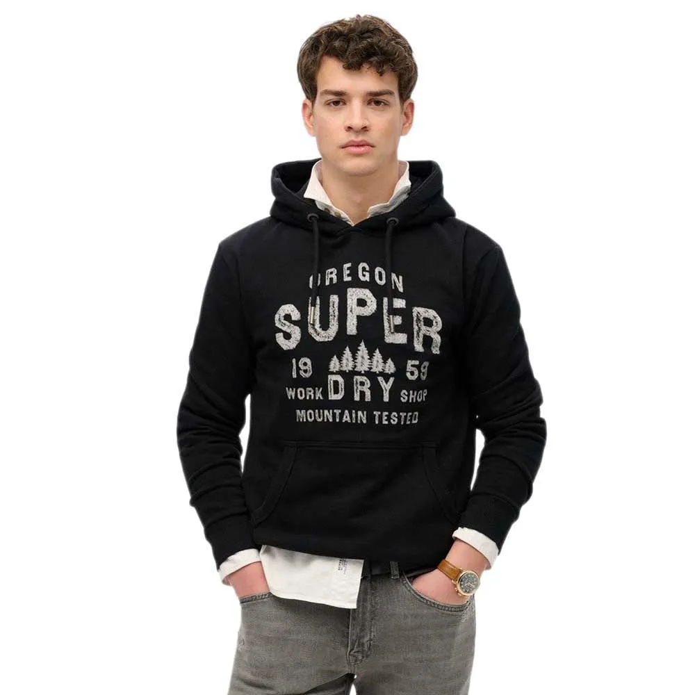 Худи Superdry Work Shop, черный
Худи Superdry Work Shop, черный