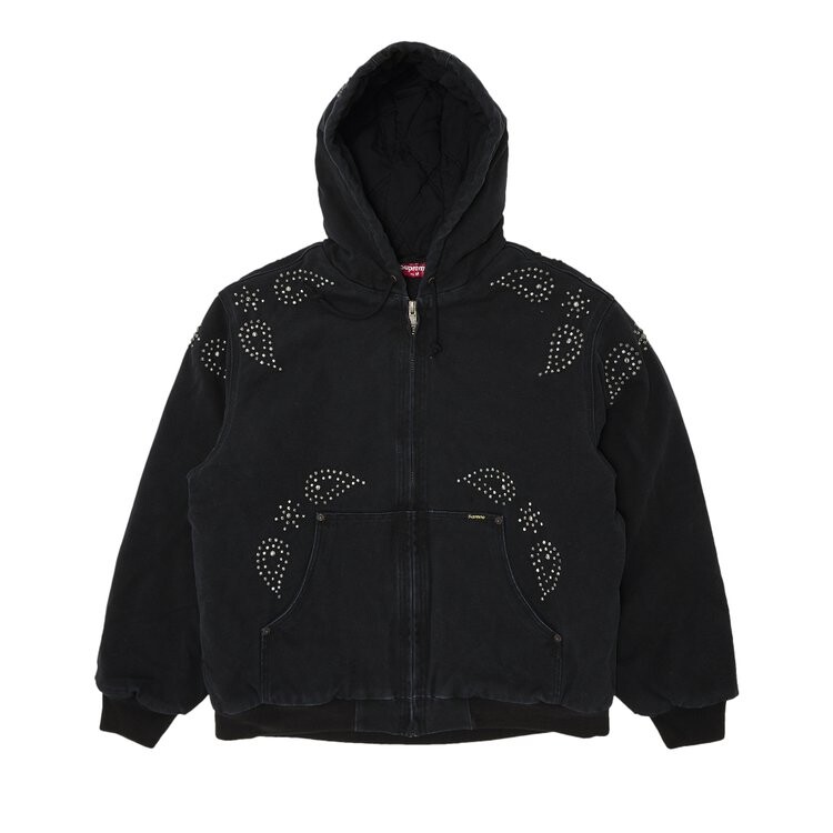 Куртка Supreme Paisley Studded Work 'Black', черный
Куртка Supreme Paisley Studded Work 'Black', черный