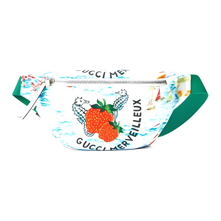 Сумка-слинг из переработанного нейлона на пояс Детские сумки Детская белая/красная/голубая GUCCI
Сумка-слинг из переработанного нейлона на пояс Детские сумки Детская белая/красная/голубая GUCCI