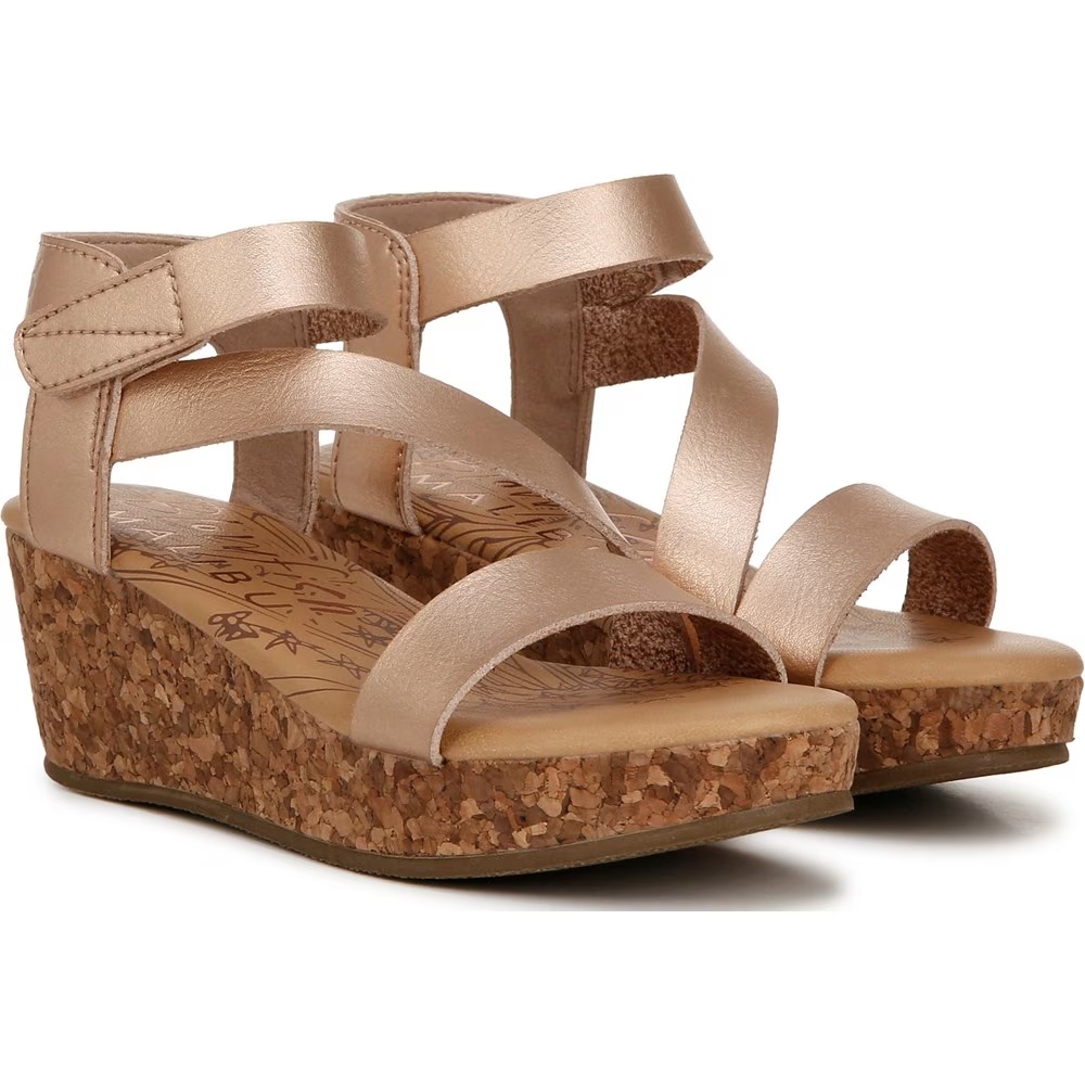 Детские сандалии на танкетке Blowfish Malibu loverli-k для маленьких/больших детей, pearl rosegold faux leather
Детские сандалии на танкетке Blowfish Malibu loverli-k для маленьких/больших детей, pearl rosegold faux leather