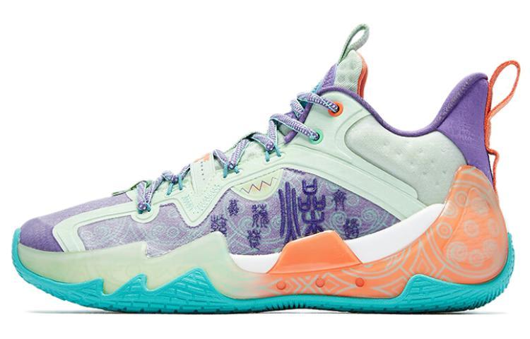 QIAODAN Баскетбольные кроссовки Shaanxi Bo с амортизацией и противоскользящим верхом, мужские, цвет морской ракушки/фиолетовый с тенями
QIAODAN Баскетбольные кроссовки Shaanxi Bo с амортизацией и противоскользящим верхом, мужские, цвет морской ракушки/фиолетовый с тенями