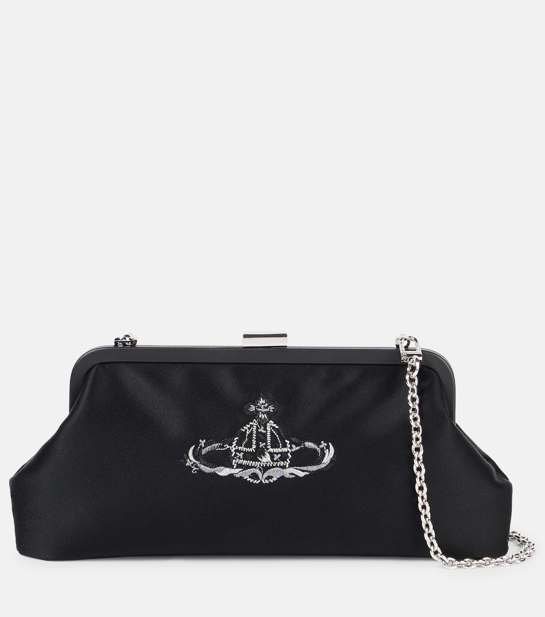 Вышитый атласный клатч Dorothy Vivienne Westwood, Ultra Black
Вышитый атласный клатч Dorothy Vivienne Westwood, Ultra Black