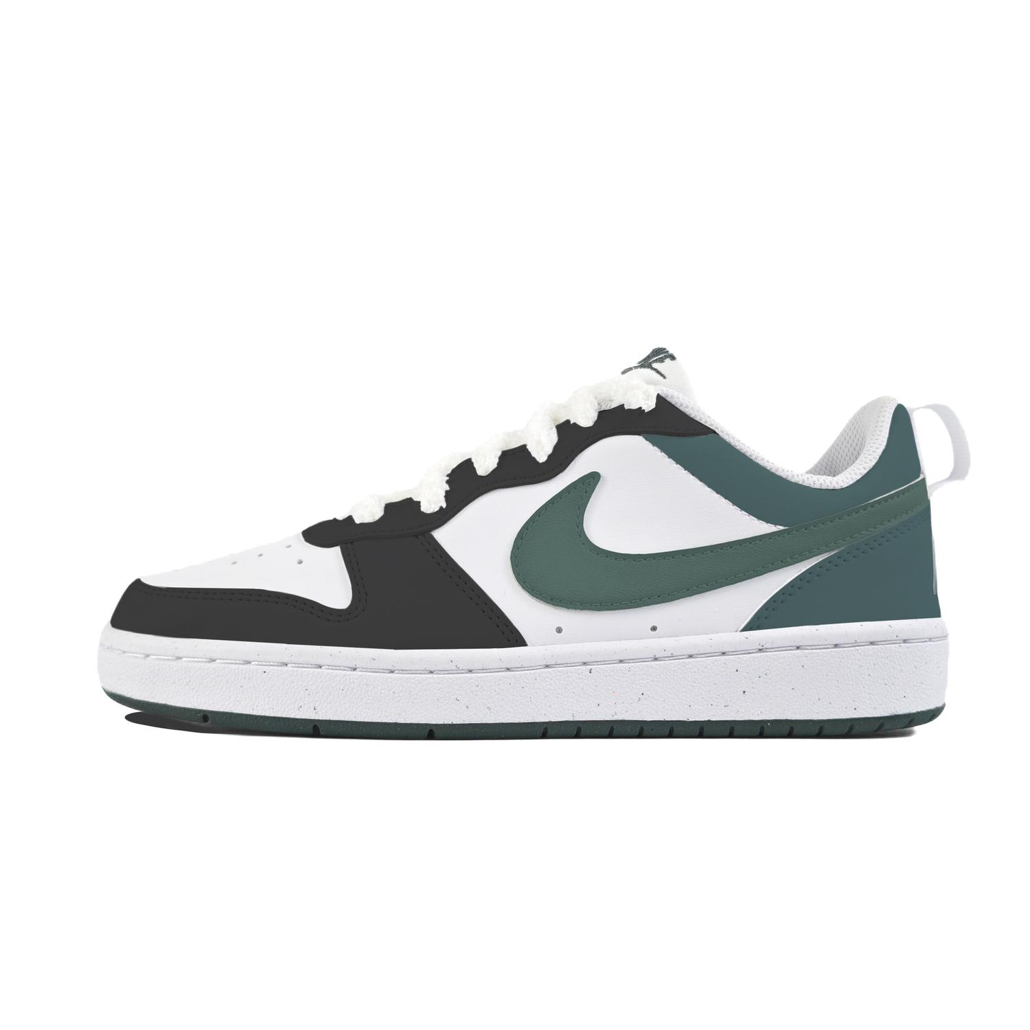 Nike Court Borough Green Black Cool Shadow нескользящие износостойкие низкие детские скейтбординг кроссовки White для подростков
Nike Court Borough Green Black Cool Shadow нескользящие износостойкие низкие детские скейтбординг кроссовки White для подростков