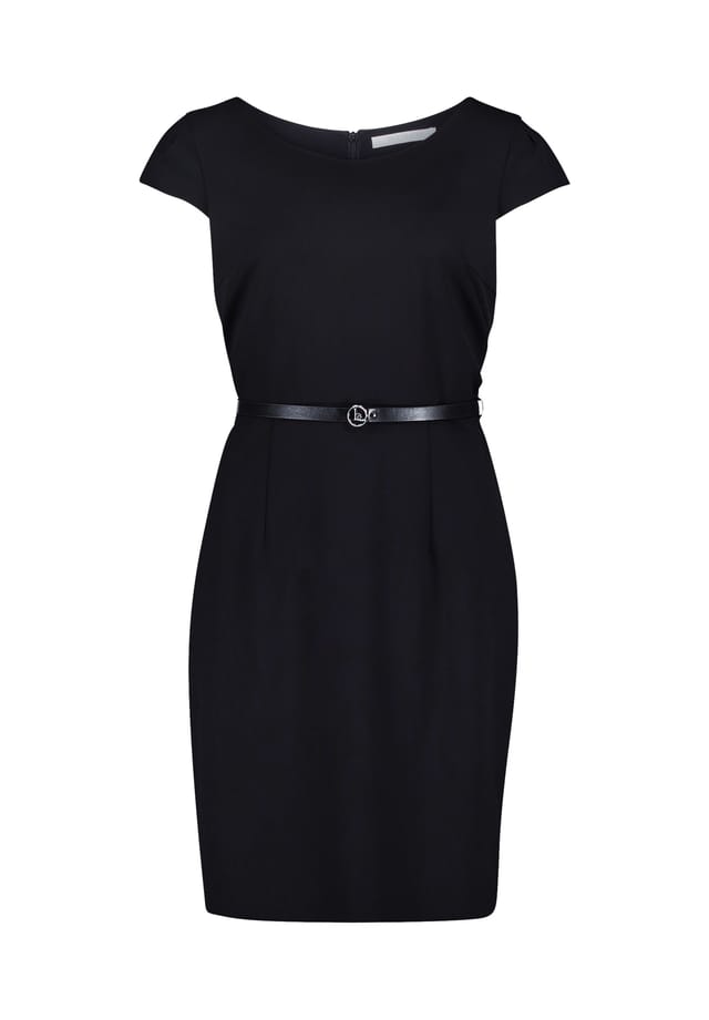 Платье-Футляр с поясом Betty & Co, черный
Платье-Футляр с поясом Betty & Co, черный