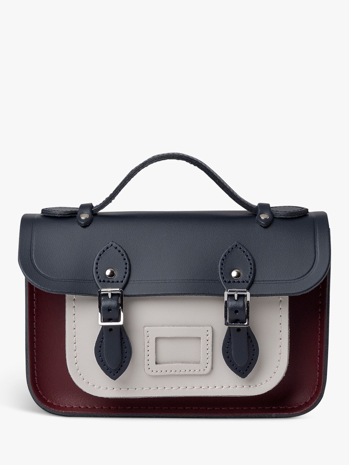 Cambridge Satchel Мини-кожаная сумка с цветными блоками The Cambridge Satchel Company, глина/бычья кровь/темно-синий
Cambridge Satchel Мини-кожаная сумка с цветными блоками The Cambridge Satchel Company, глина/бычья кровь/темно-синий