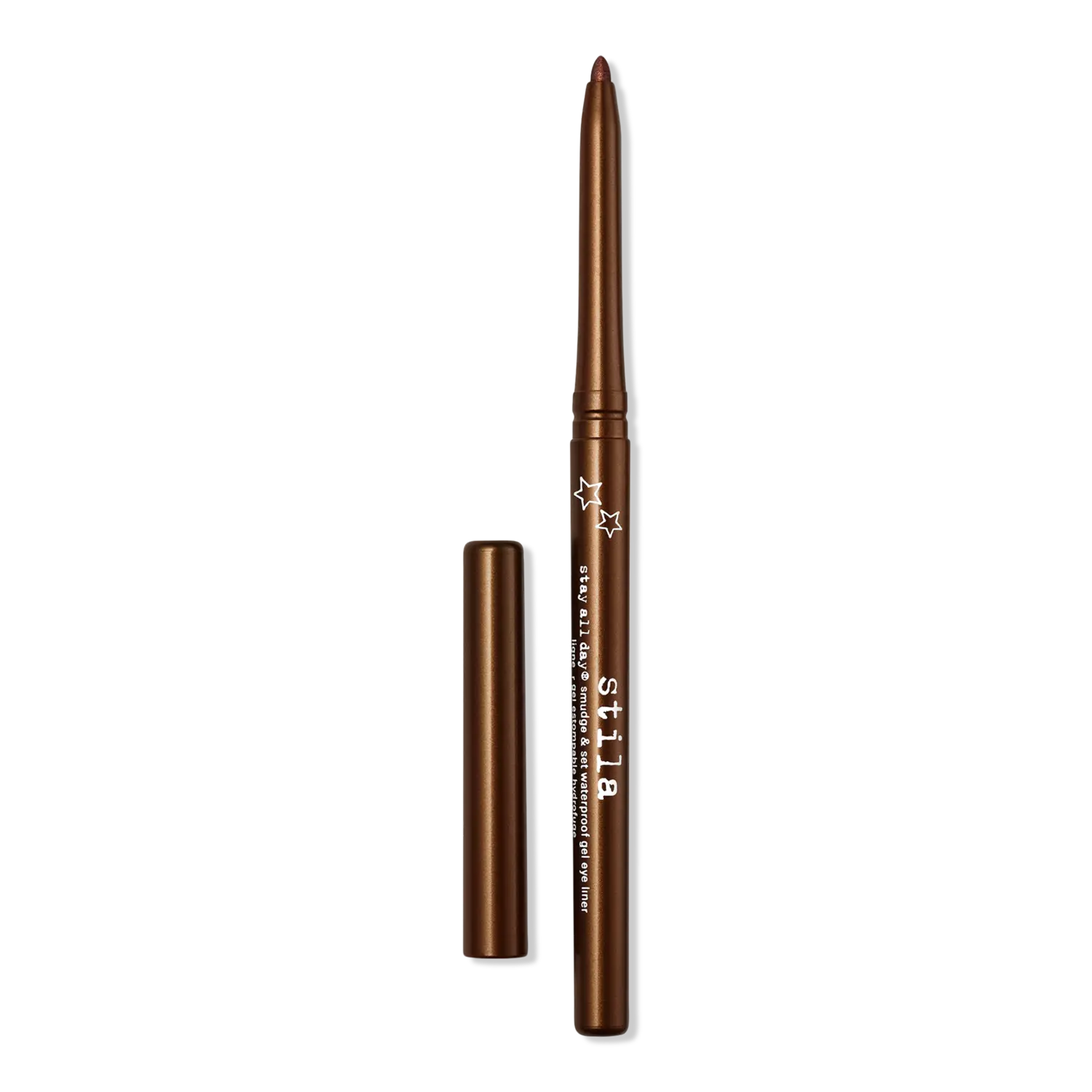 Водостойкая гелевая подводка для глаз Stay All Day Smudge & Set Stila, Lionfish Bronze (deep bronze sheen)
Водостойкая гелевая подводка для глаз Stay All Day Smudge & Set Stila, Lionfish Bronze (deep bronze sheen)