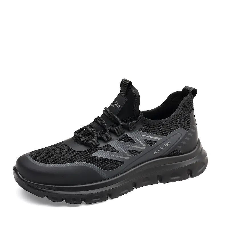 Нескользящие, дышащие, амортизирующие, износостойкие, низкие повседневные туфли для мужчин Mulinsen, Black
Нескользящие, дышащие, амортизирующие, износостойкие, низкие повседневные туфли для мужчин Mulinsen, Black