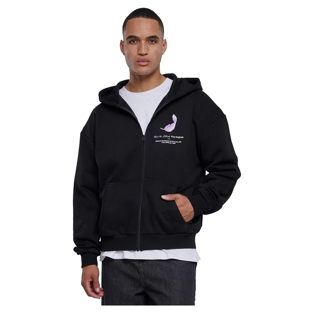 Толстовка Mister Tee Vive La Liberte Oversize full zip, черный
Толстовка Mister Tee Vive La Liberte Oversize full zip, черный